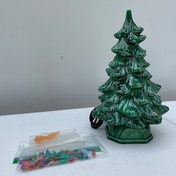 Vintage Ceramic Christmas Tree #1 (TD LOC 11)