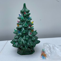 Vintage Ceramic Christmas Tree #2 (TD LOC 11)