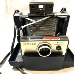 Vintage And A Beauty! Polaroid 1O2 Camera (BM)