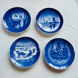 Royal Copenhagen Blue Collector Plates: 1980s (Barn)