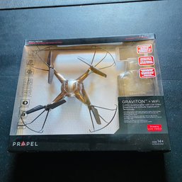 Propel Graviton Quadrocopter With Live Streaming And Photo Capabilities - Unopened! (Attic)