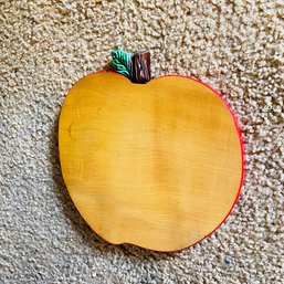 Wooden Apple Decor