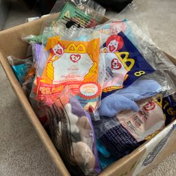 Box Lot Of Vintage McDonald's Beanie Baby Toys, 1998, 1999 And 2000 (LR)