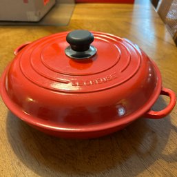 LE CREUSET Lidded 12' Enameled Cast Iron Lidded Braiser (DR)