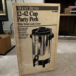 West Bend Party Perk Coffee Percolator (LR)