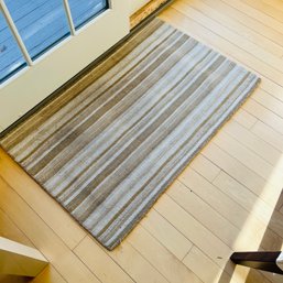 Striped Wool Rug 27'x45' (Dining Room)