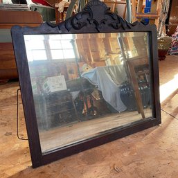 Vintage Wooden Mirror By Empire Furniture Company (Barn)