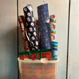 Wrapping Paper And Storage Bin (BSMT)