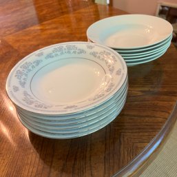 Two Sets Of Shallow Bowls - Liling And Linens N Things (DR)