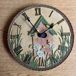 Bird Wall Clock (Garage)