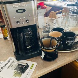 Cuisinart Coffee Maker, Coffee Mugs, Glasses & Trays (Kitchen)