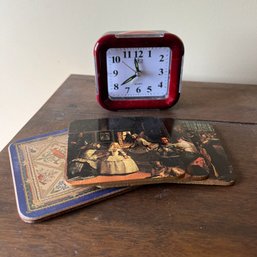 Small Clock And Coasters (BR 1)