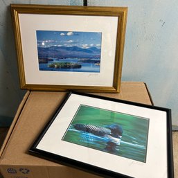 Pair Of Framed Artist Signed Nature Photographs, John C Gill (BSMT)