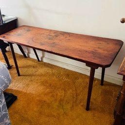 Rustic Vintage Wooden Bench/coffee Table
