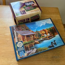 Puzzle And Puzzle Trays (DR)