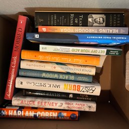 Box Of Hardcover Novels (BSMT)