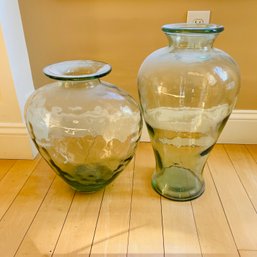 Pair Of Decorative Display Vases (Living Room)