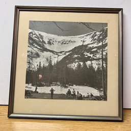 Vintage Framed Black & White Photographic Print