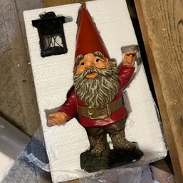 Cute Vintage Rien Poortvliet Garden Gnome - With Box! (Basement 1)