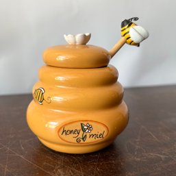 Adorable Little Yellow Honey Pot