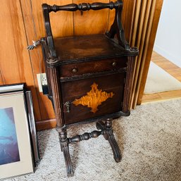 Antique Copper Lined Humidor Cabinet (Den)