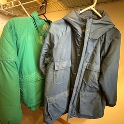 Vintage L.L. Bean & Mighty-Mac Men's Winter Jackets (Upstairs BR)