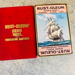 Super Cute Deck Of Vintage Advertising Rust-oleum Playing Cards (Kitchen In White Bag)