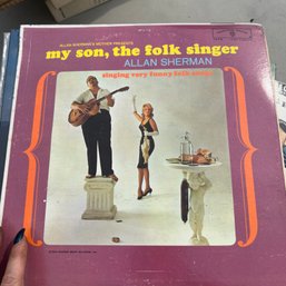 Vintage Folk, Country, & More, Vinyl Record Lot (IS)