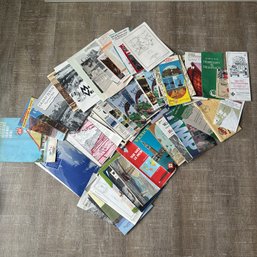 Large Lot Of Vintage Travel Maps From 1940s-80s Including National Parks (HW)