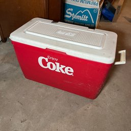 Vintage Coke Cooler - As Is (basement 4)