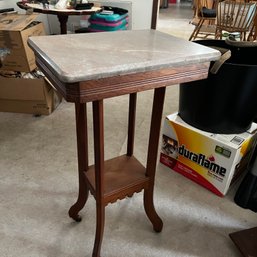 Occasional Table With Stone Top (LR)