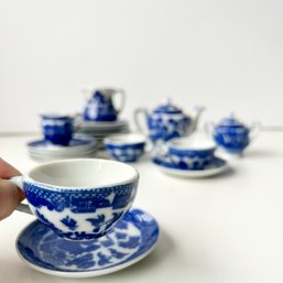 Vintage Children's Porcelain Tea Set, Made In Japan - See Notes (MB)
