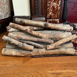 Homemade Fireplace Insert - Real Logs! (Living Rom)