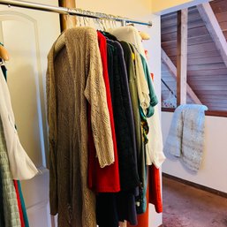 Closet Lot: Women's Clothing, Winter And Spring Pieces (Upstairs)