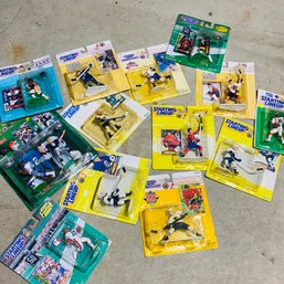 New! Collection Of Starting Line Up Hockey & Football Figures (BSMT)