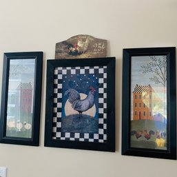 4 Pieces Of Wall Art By MJ McNosky & Deb Strain (Kitchen)