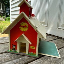 Vintage Fisher Price Little People School House (Shed)