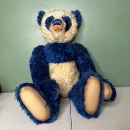 Vintage Steiner Bears 'Blue...Without You' Blue Panda Bear By Heidi Steiner (Garage)