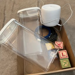 Plastic Food Storage, Blocks And Diffuser (LR)