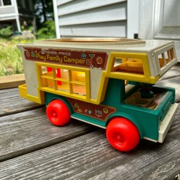 Vintage Fisher Price Play Family Camper (Shed)