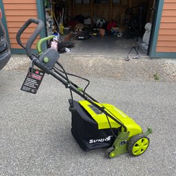 SunJoe Electric Lawn Aerator With Detachable Bag (Shed)