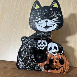 Halloween Cat Door Harp (67014) (OA)