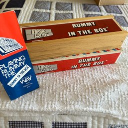 Vintage Rummy In The Box Game (Upstairs BR)