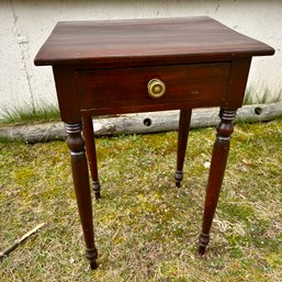 Gorgeous Antique One Drawer Stand