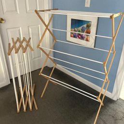 Collapsible Drying Racks (bedroom)