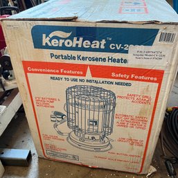 KeroHeat Portable Kerosene Heater - Unopened (garage)