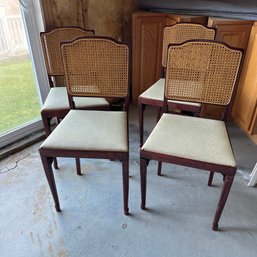 Four Vintage Folding Chairs (Basement)