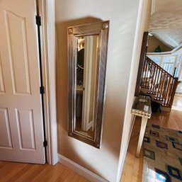 Silver Tone Mirror (Hallway)