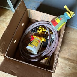 Assorted Sprayers And Hoses (Shed)