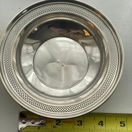 Sterling Silver Bowl Marked (Living Room)